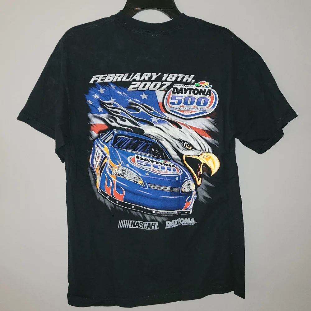 2007 NASCAR 49th DAYTONA 500 Size M T-Shirt - Picture 4 of 10